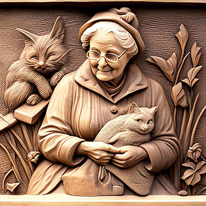 3D model Beatrix Potter (STL)